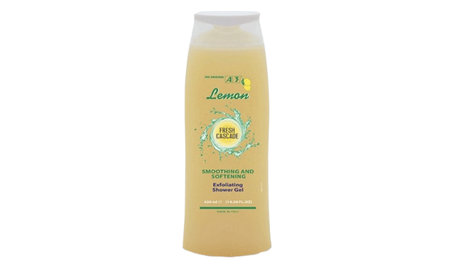 A3 Shower Gel Smoothing & Softening Exfoliating Lemon Shower Gel 420 Ml