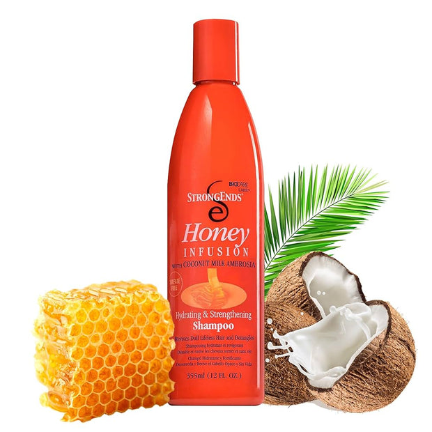 Biocare Labs Strong Ends Honey Infusion Shampoo 355ml