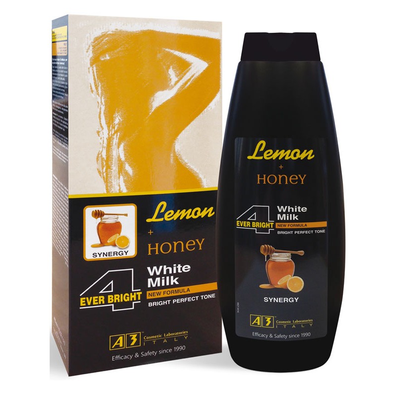 A3 Body Milk Lemon+honey 4ever Bright White Milk 400 Ml