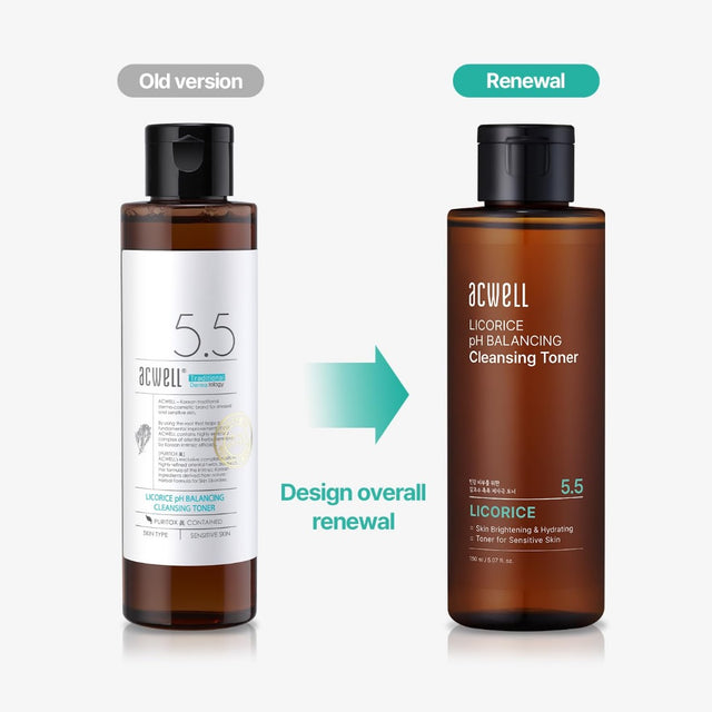 Acwell Licorice 5.5 PH Balancing Cleansing Toner 150ml