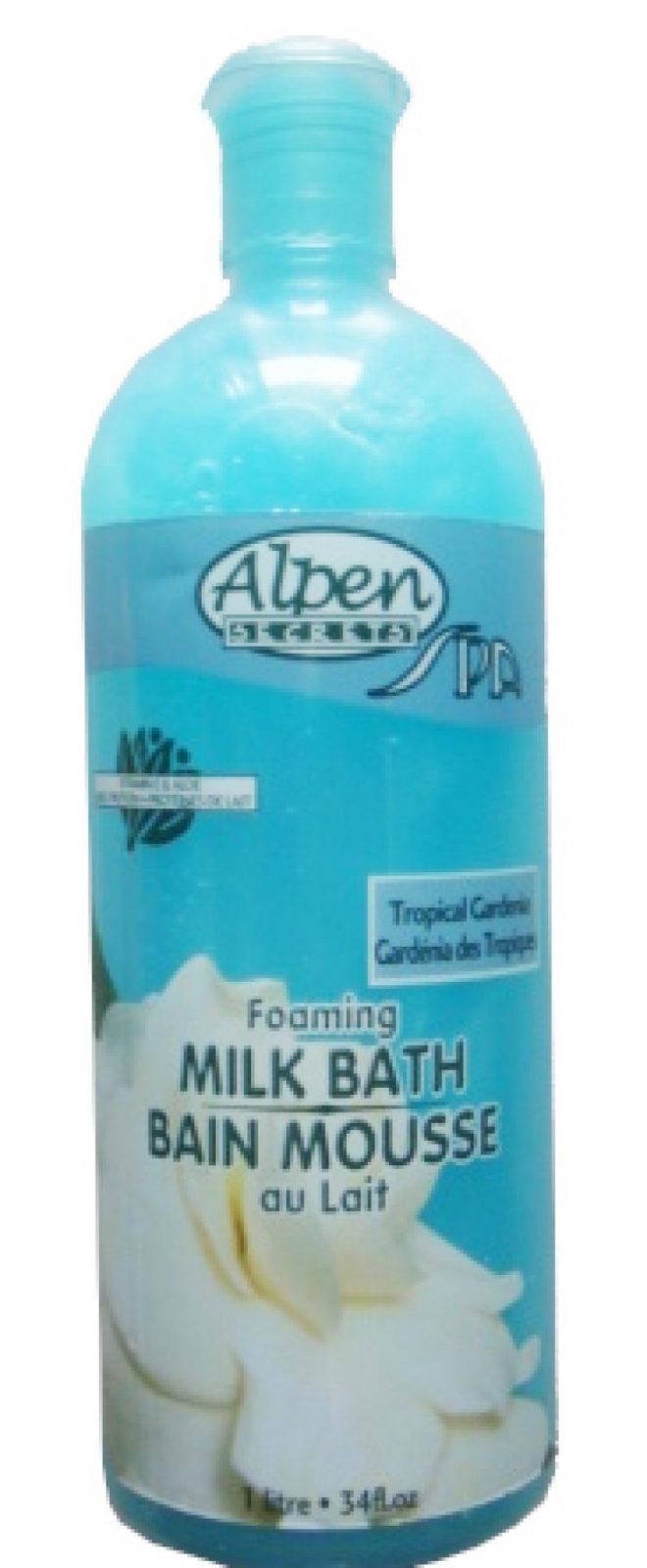 Alpen Foaming Milk Bath Tropical Gardenia 1 Litre
