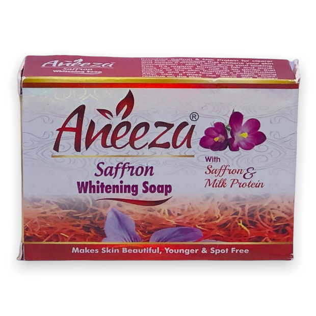 Aneeza Bar Soap Saffron Whitening Soap 90g