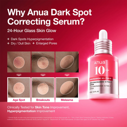 Anua Niacinamide 10% + TXA 4% Dark Spot Correcting Serum 30ml