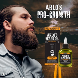 Arlo's Beard Oil Pro Growth Citrus Basil Scent 75ml