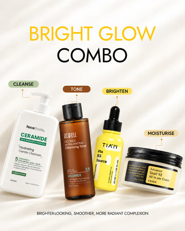 Bright Glow Combo – Ultimate Brightening & Hydration Routine