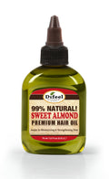 Difeel Premium Natural Hair Oil Sweet Almond Oil 75ml