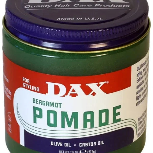 Dax Bergamot Pomade Olive & Castor Oil 7.5oz