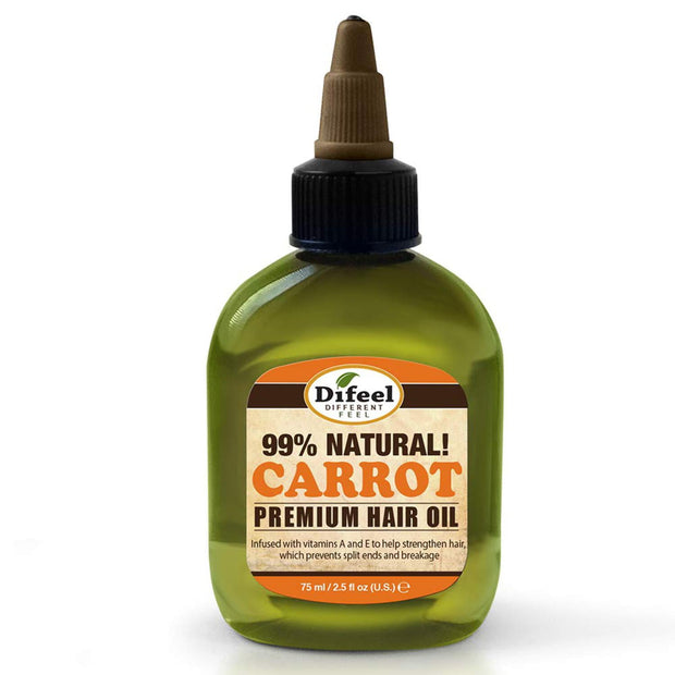 Difeel Premium Natural Hair Oil Carrot Oil 75ml
