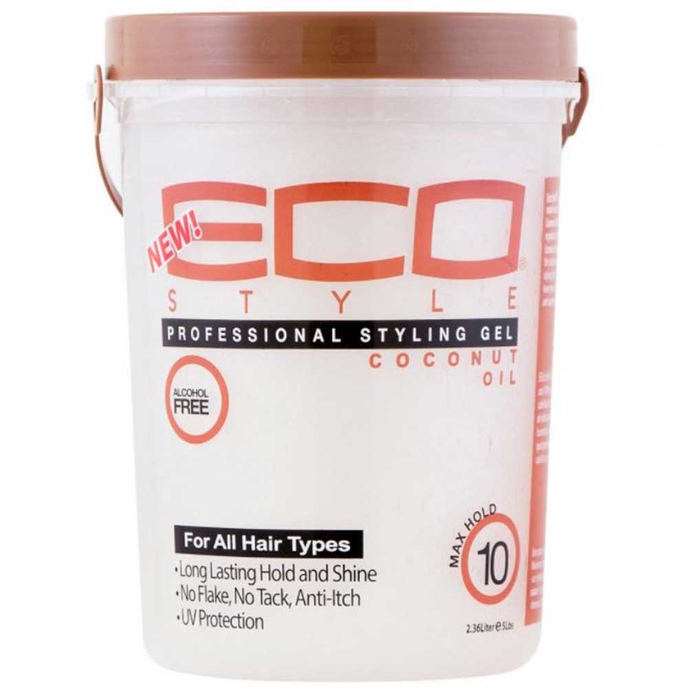 Eco Style Styling Gel Coconut Oil 5Lbs – Kuddy Cosmetics