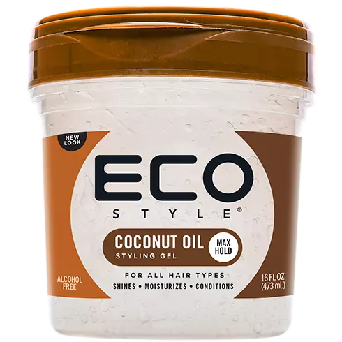 Eco Style Styling Gel Coconut Oil Gel 16oz