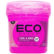 Eco Style Styling Gel Curls & Wave Pink 16oz