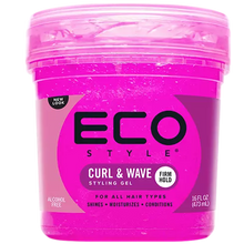 Eco Style Styling Gel Curls & Wave Pink 16oz