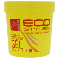 Eco Style Styling Gel Colored Treated Hair Yellow