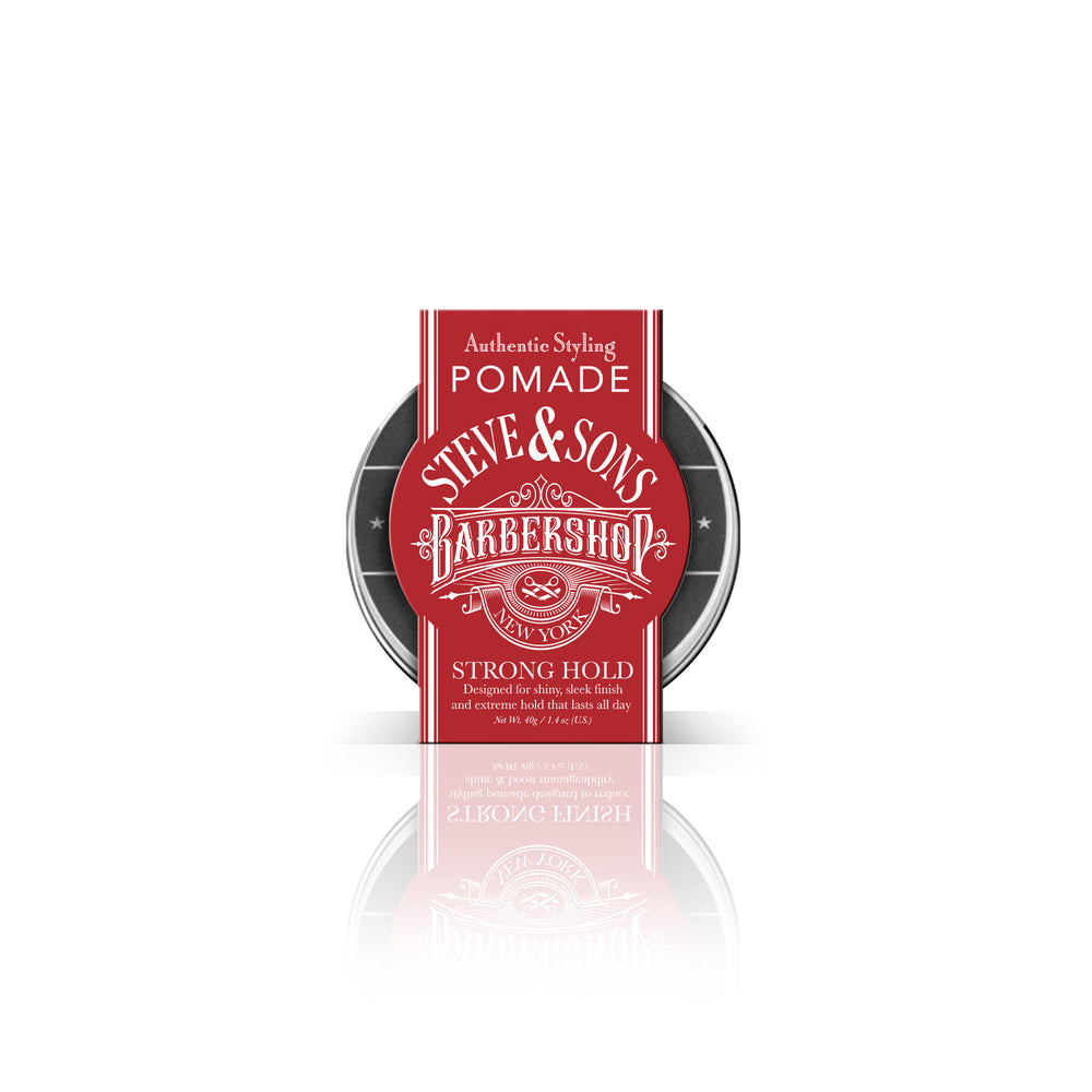Steve & Sons Barbershop Authentic Pomade Strong Hold 40g