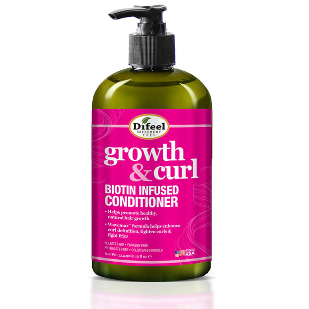 Difeel Biotin Growth & Curl Conditioner 12oz