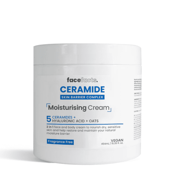 Face Facts Moisturizing Cream with 5 Hyaluronic Acid + Oats 454ml