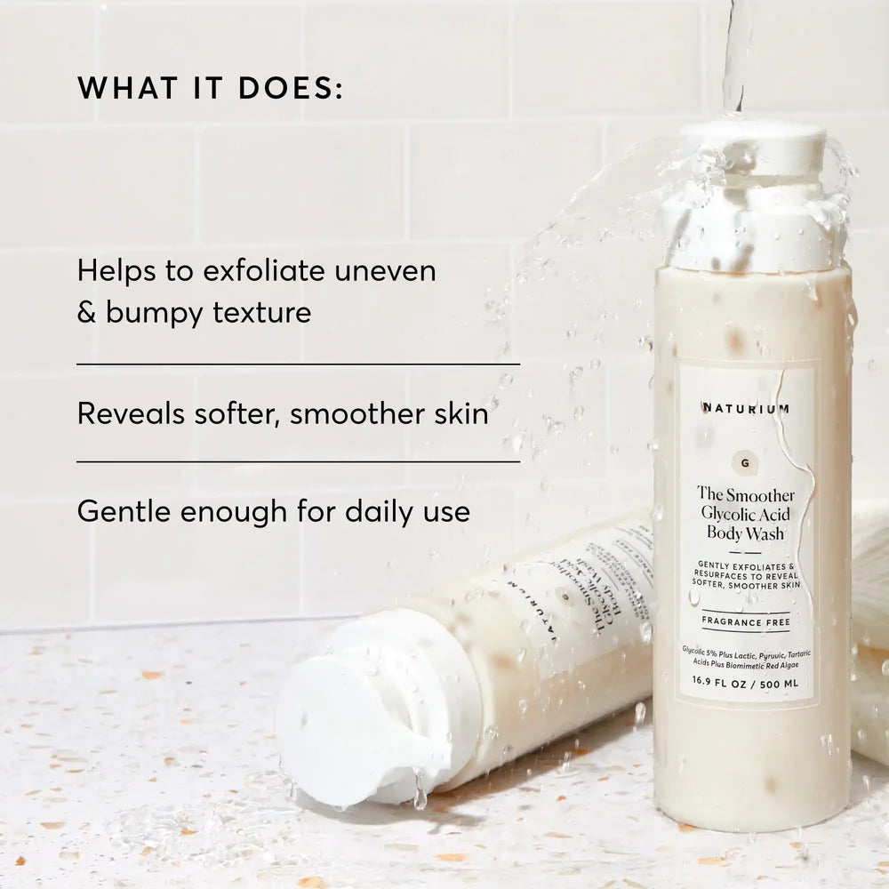 Naturium Body Wash The Smoother Glycolic Acid 500ml