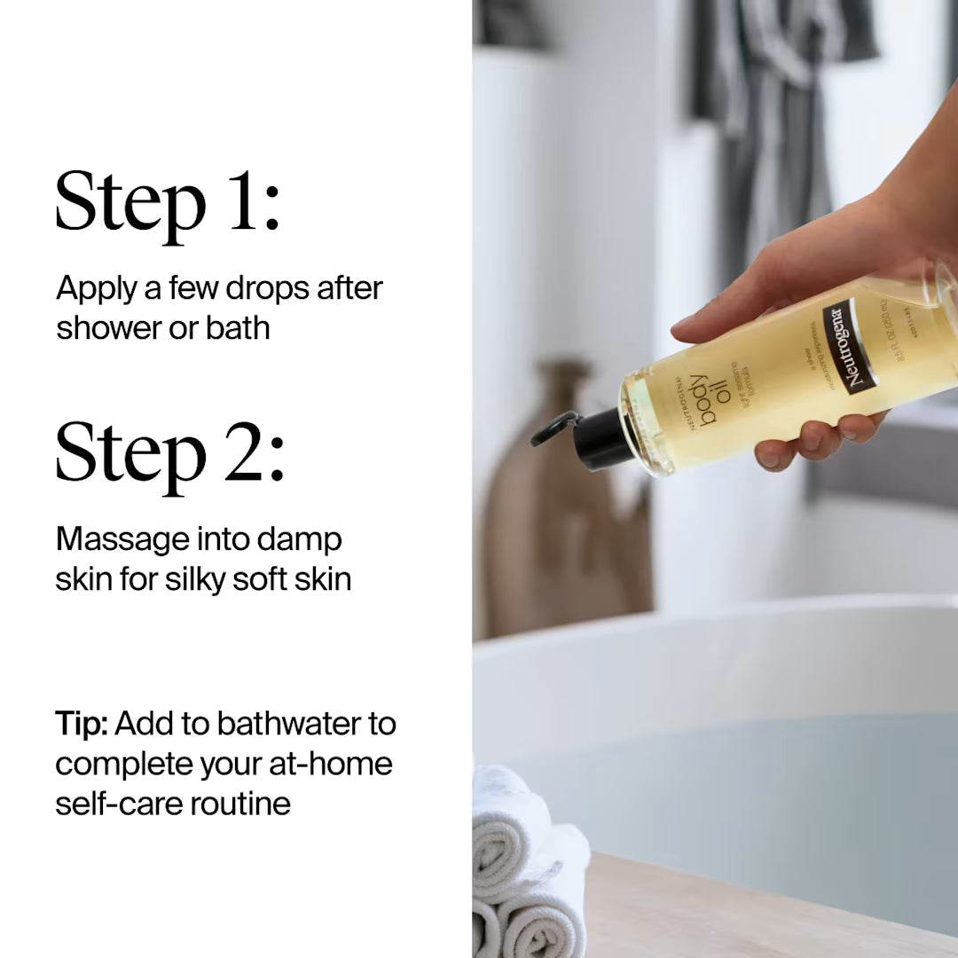 Neutrogena Body Oil Light Sesame Formula 250ml