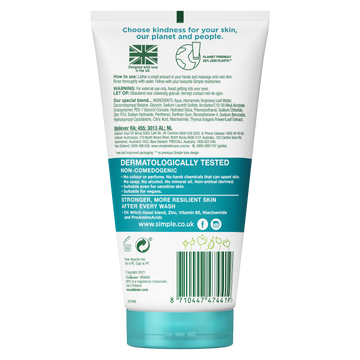 Simple Purifying Facial Wash 150ml