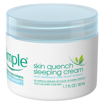 Simple Skin Quench Sleeping Cream Plant Extract 50ml