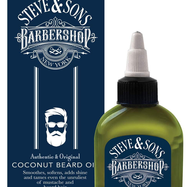 Steve & Sons Barbershop Beard Oil Coconut 2.5oz