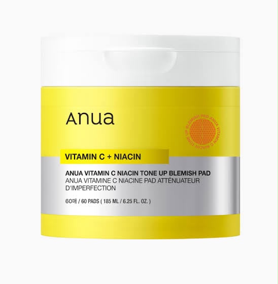 Anua Tone Up Blemish Pad Vitamin C + Niacin 185ml