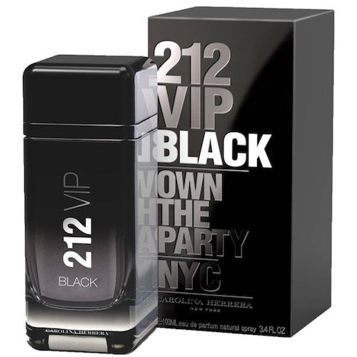 Carolina Herrera Perfume Spray 212 VIP Black Own The Party NYC 100ml