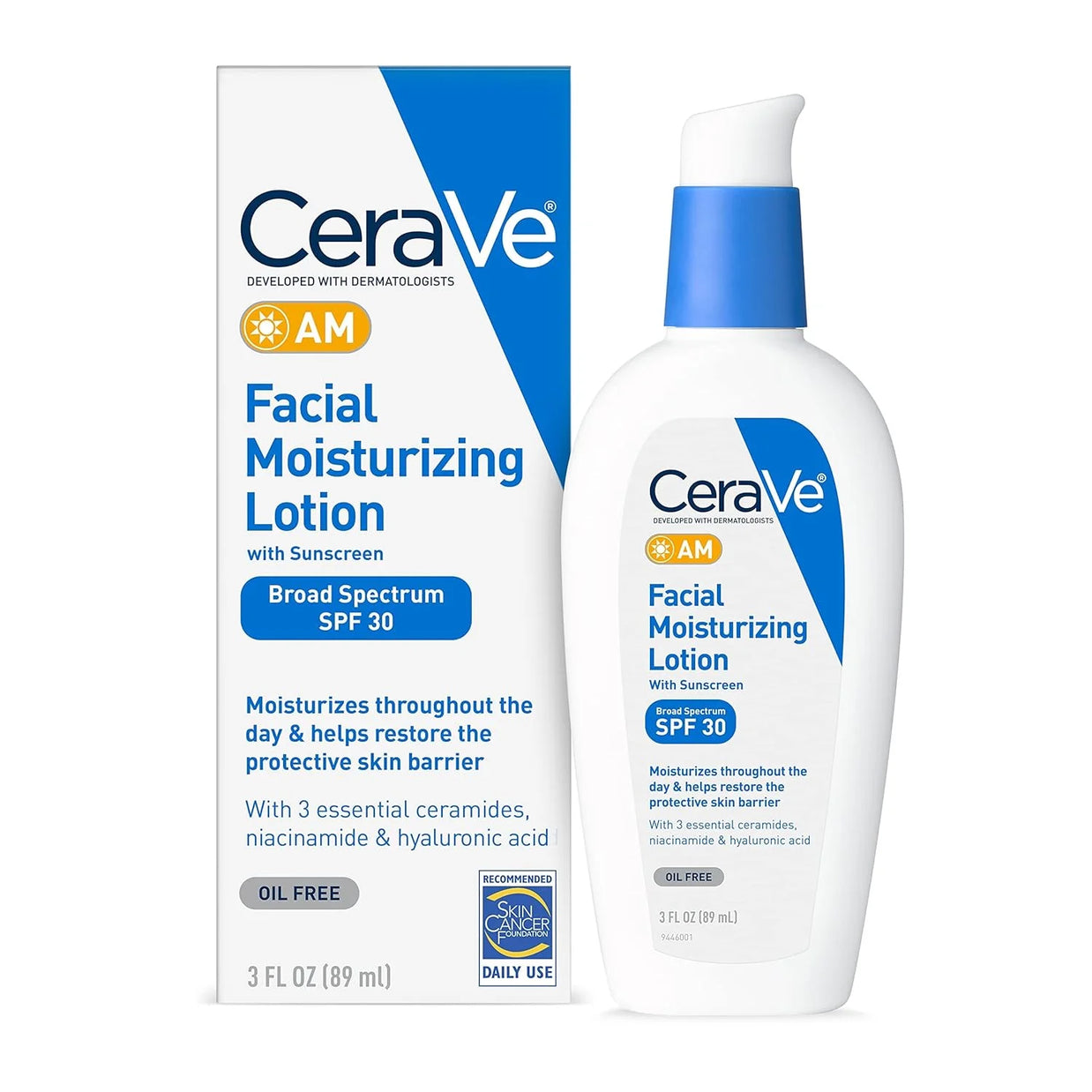 Cerave Facial Moisturizing Lotion Am 3oz