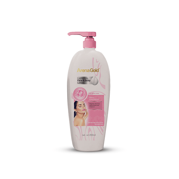 Arena Gold Lotion Triple Sunscreen face & Body 500ml