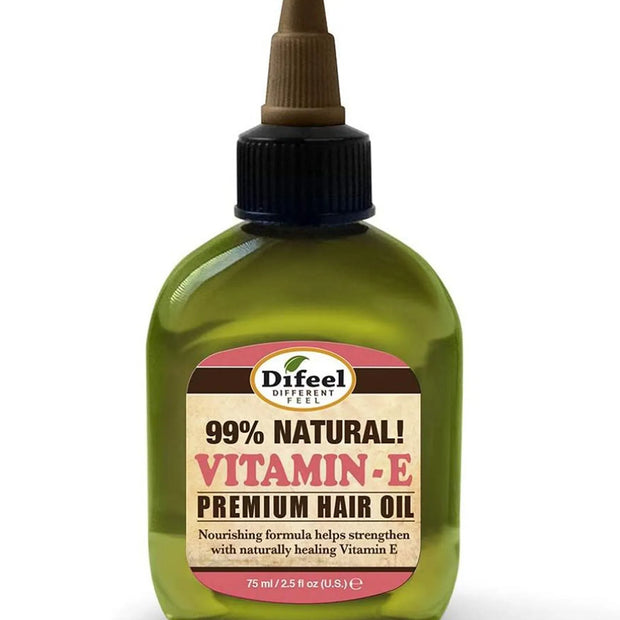 Difeel Premium Natural Hair Oil Vitamin E 75ml