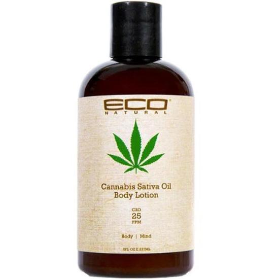 Eco Style Cannabis Sativa Oil Body Lotion 8oz
