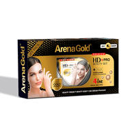 Arena Gold HD+Pro Beauty Set 4in1 Beauty Cream + 24k Serum +Soap+Face wash