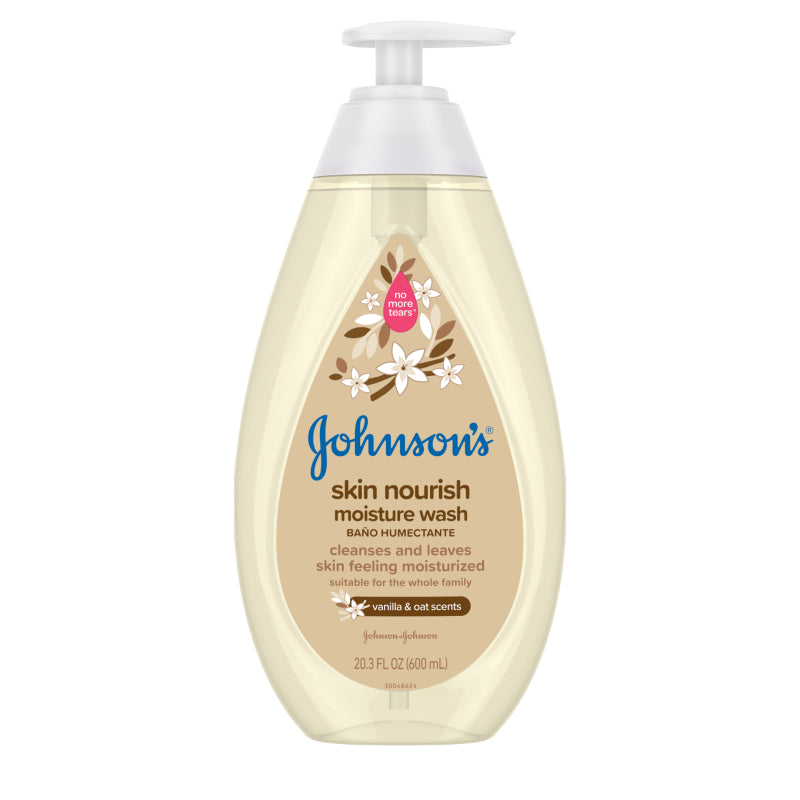 Johnson Baby Wash Vanilla Oat 27.1oz/800ml
