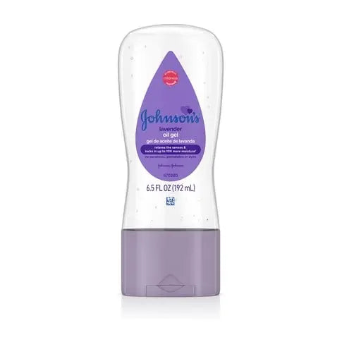 Johnson Baby Oil Gel Lavender 6.5oz