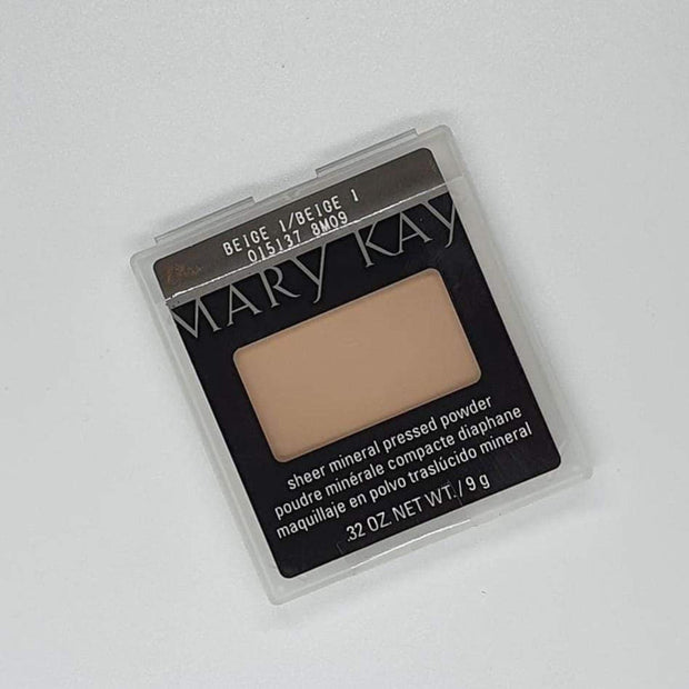 Mary Kay Sheer Mineral Pressed Powder 0.32oz Beige 1