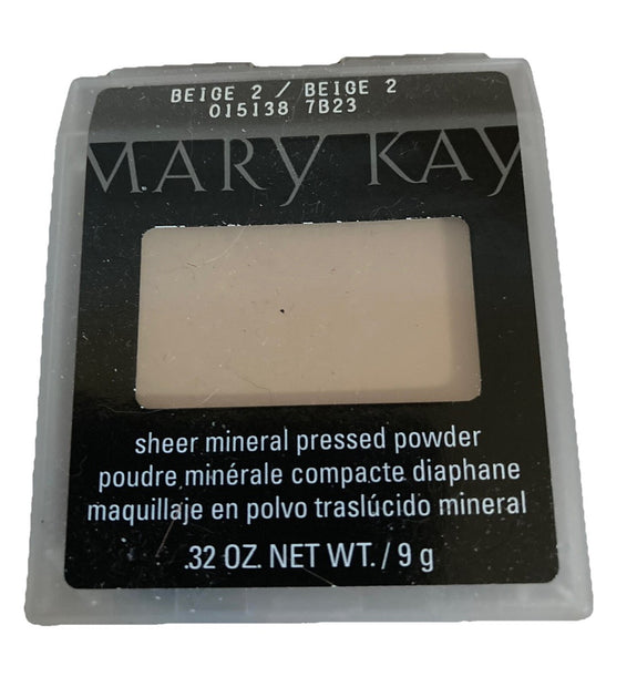 Mary Kay Sheer Mineral Pressed Powder 0.32oz Beige 2
