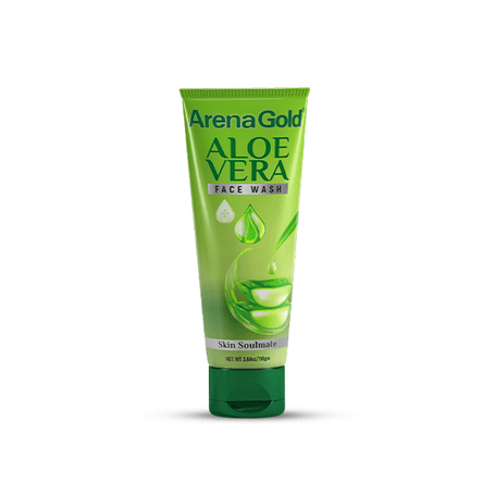 Arena Gold Face Wash Aloe Vera Extract 110g