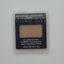 Mary Kay Day Radiance Creme Foundation Mocha Bronze Pressed Powder 10g