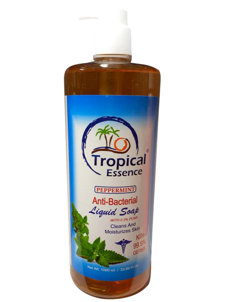 Tropical Essence Anti Bacterial Liquid Soap Peppermint 1000ml