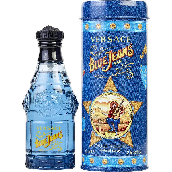 Versace Perfume Spray Blue Jeans Man EDT 75ml