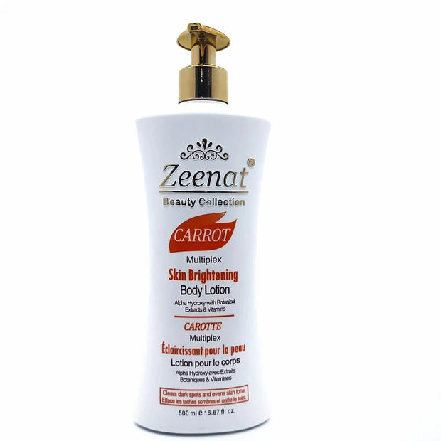 Zeenat Skin Brightening Carrot Lotion 500ml